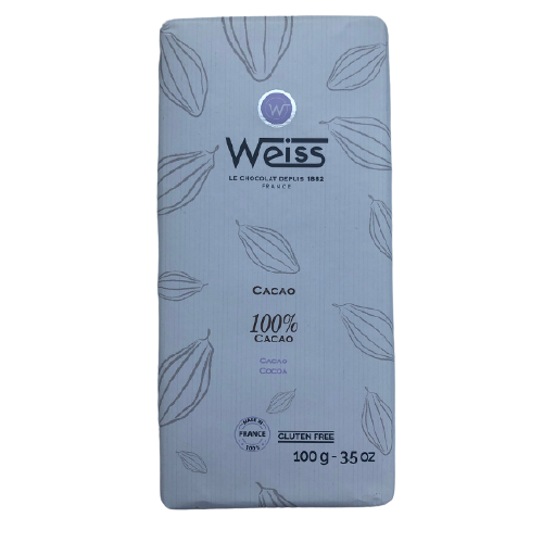 Tablette Weiss Chocolat 100%