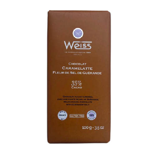 Tablette Weiss Chocolat Caramelatte